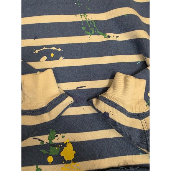 Polo Ralph Lauren Women's Small Cropped Boxy Limited Edition Hoodie Splatter - Picture 9 of 9